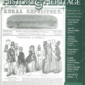 Columbia County History & Heritage magazine, Fall 2005 issue, "Women in Columbia County"