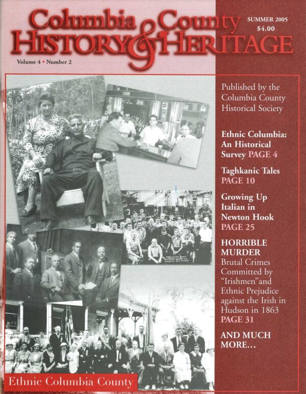 Columbia County History & Heritage magazine, Summer 2005 issue, "Ethnic Columbia County"